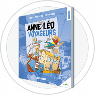 Les aventures d'Anne et Léo sont composées de trois ouvrages pour une découverte de la culture chrétienne avec les enfants en CE2, CM1 et CM2.